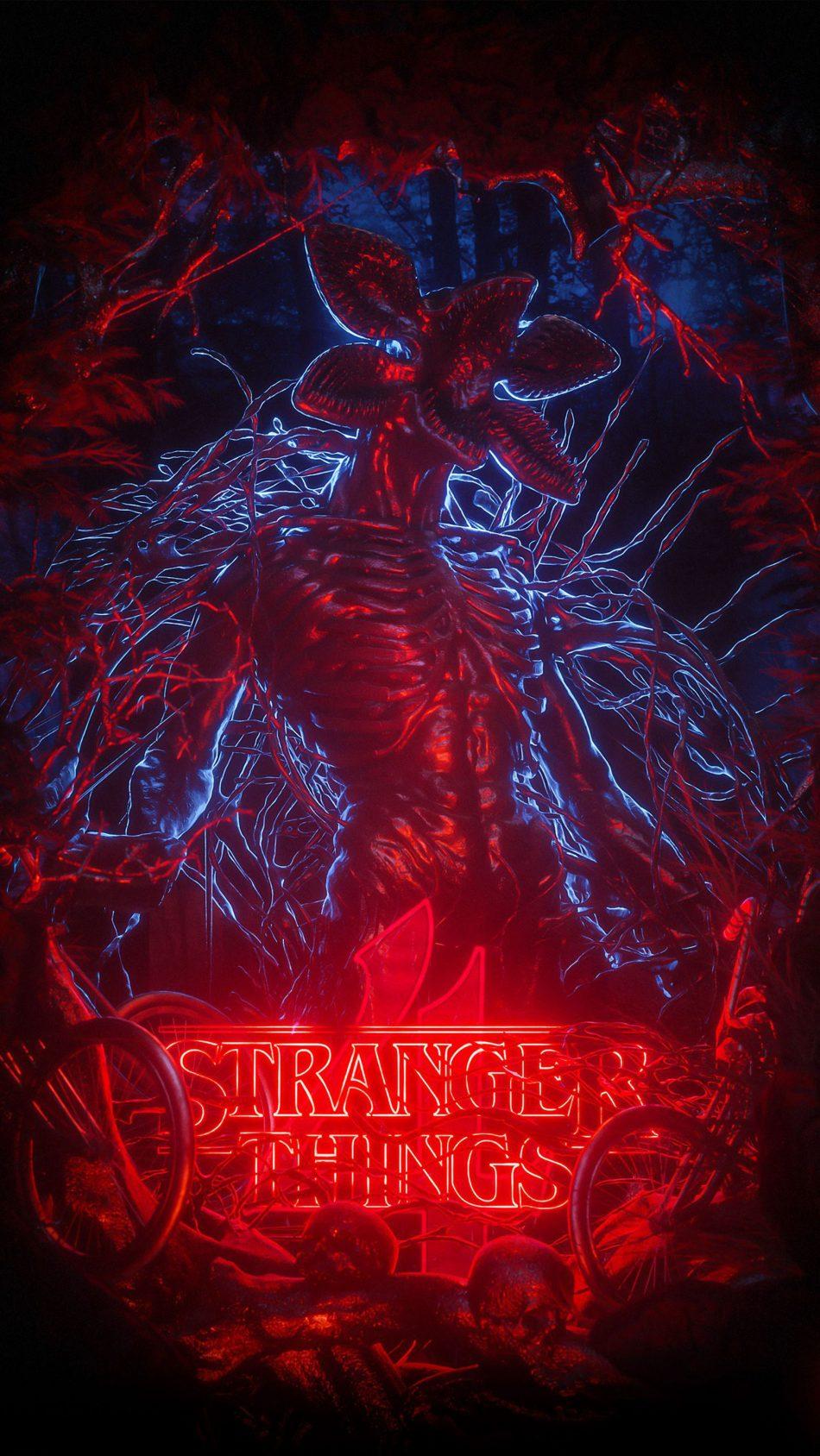 Stranger Things Season Poster 4k Ultra HD Mobile Wallpaper