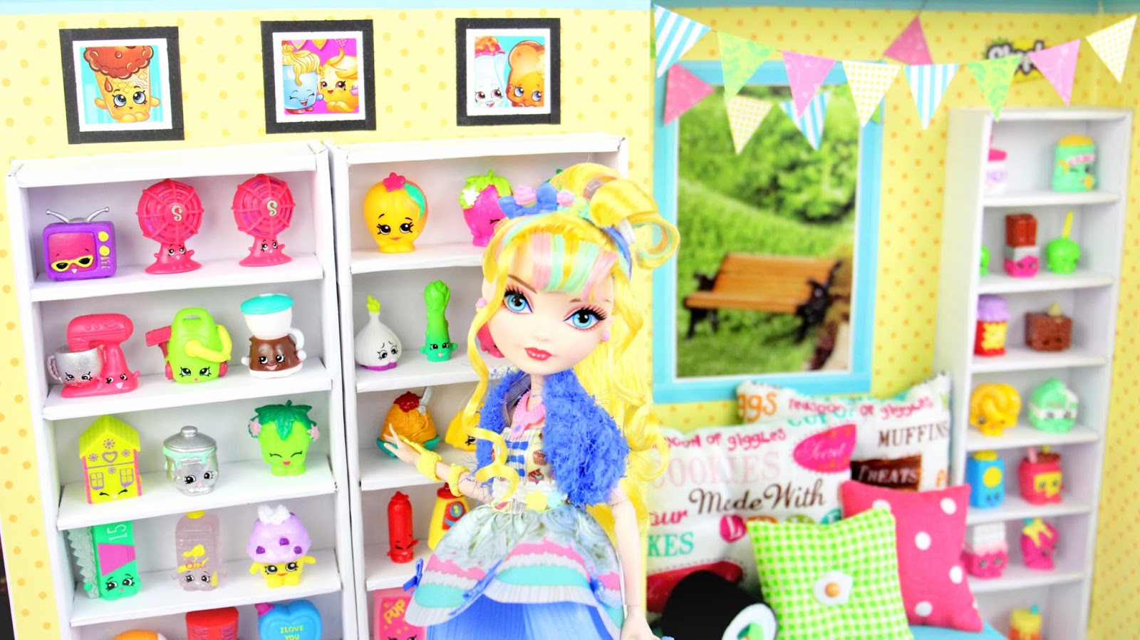 How To Make A Shopkins Doll Room In Box