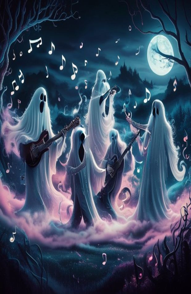 Ghost Band Wallpaper