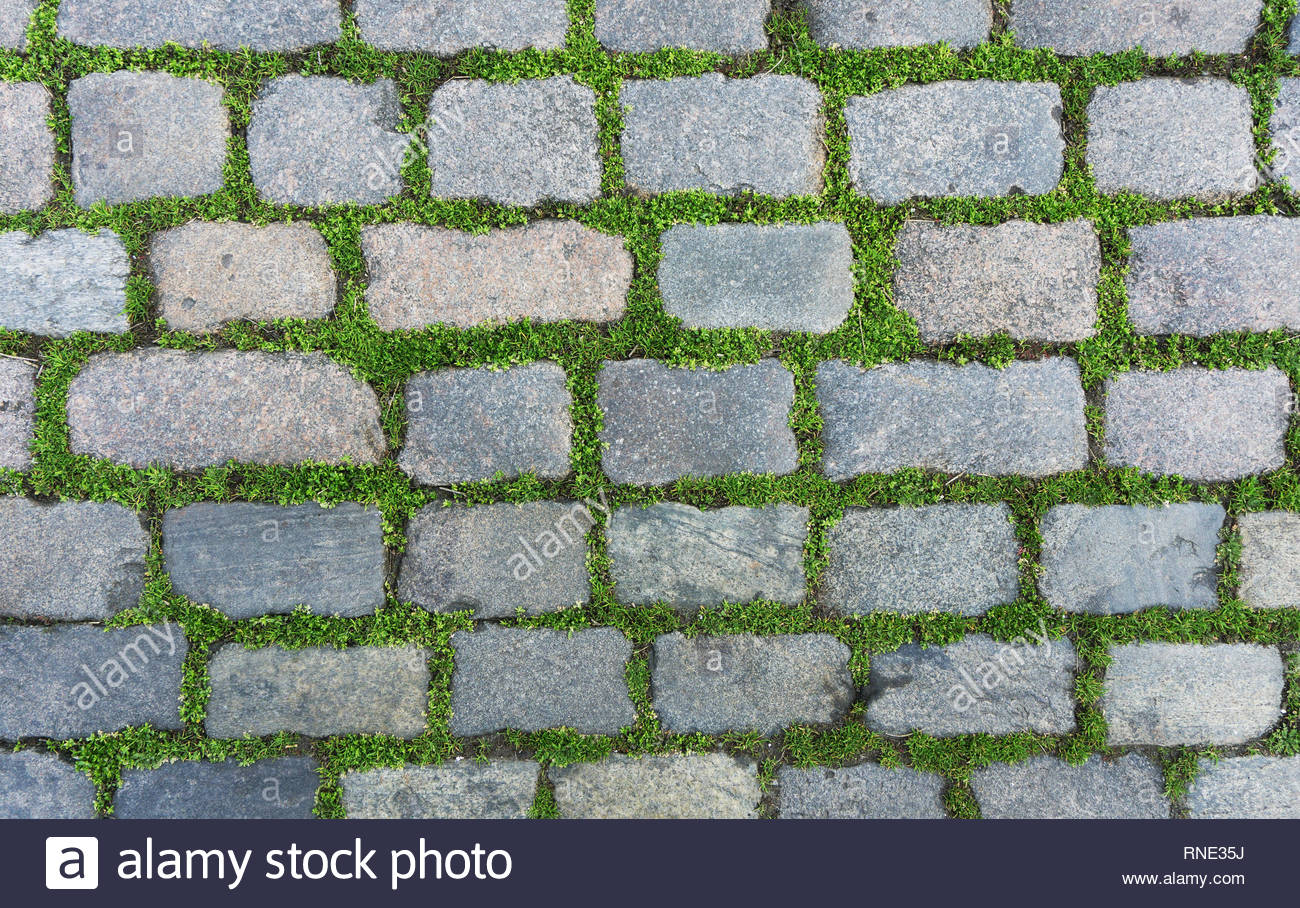 Free download Old cobblestone background with grass Stock Photo ...