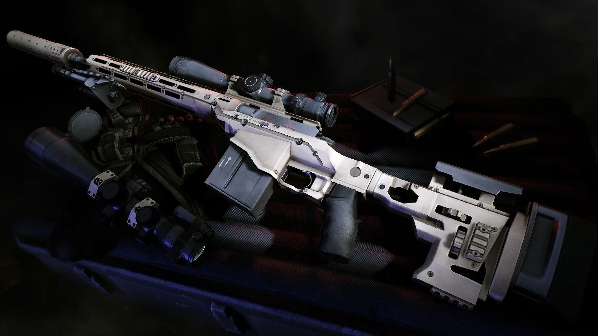 Sniper Ghost Warrior Game Rifle