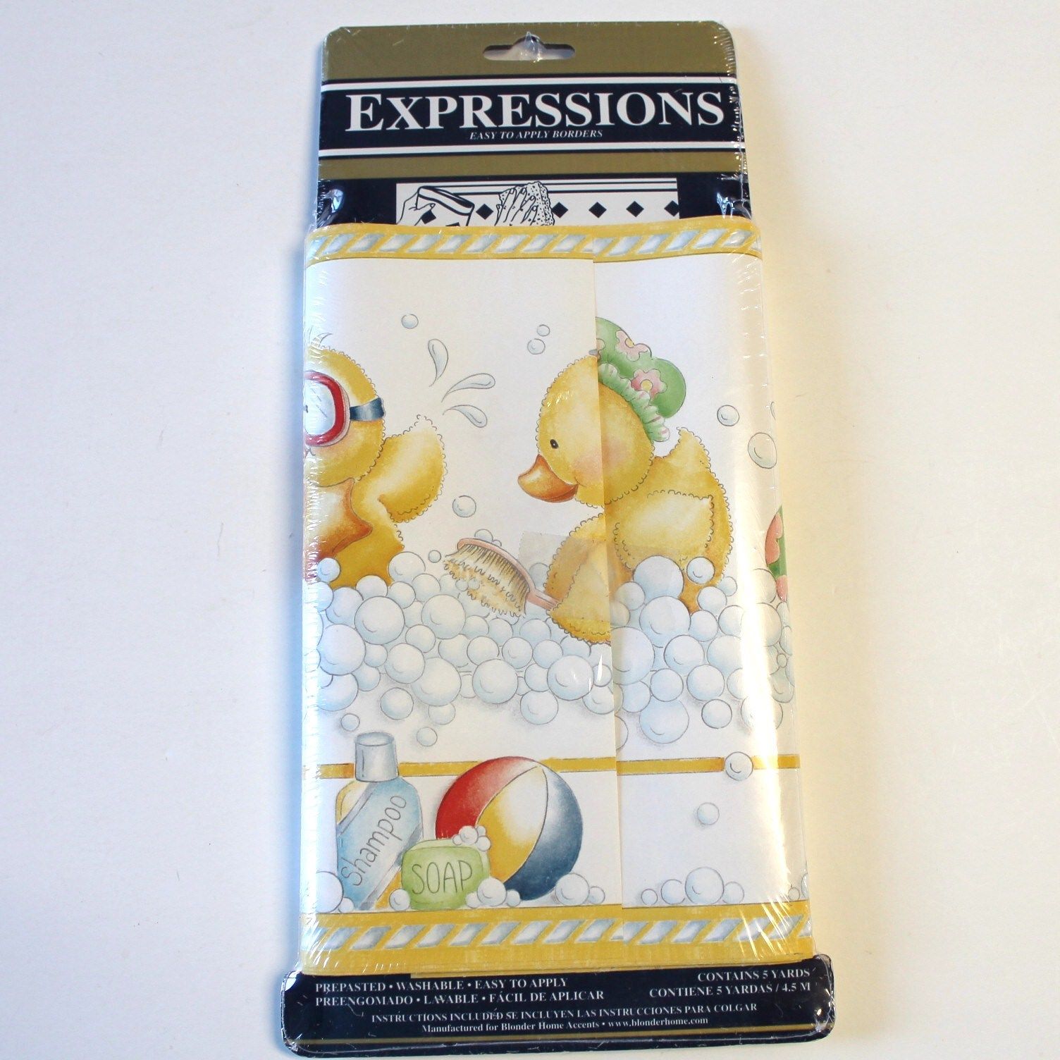 Free download Just Duckie Rubber Duck Wallpaper Border YD M Bath