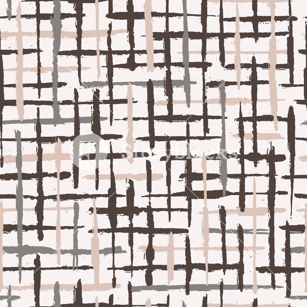 Rustic Texture Grunge Stripes Seamless Vector Pattern Winter