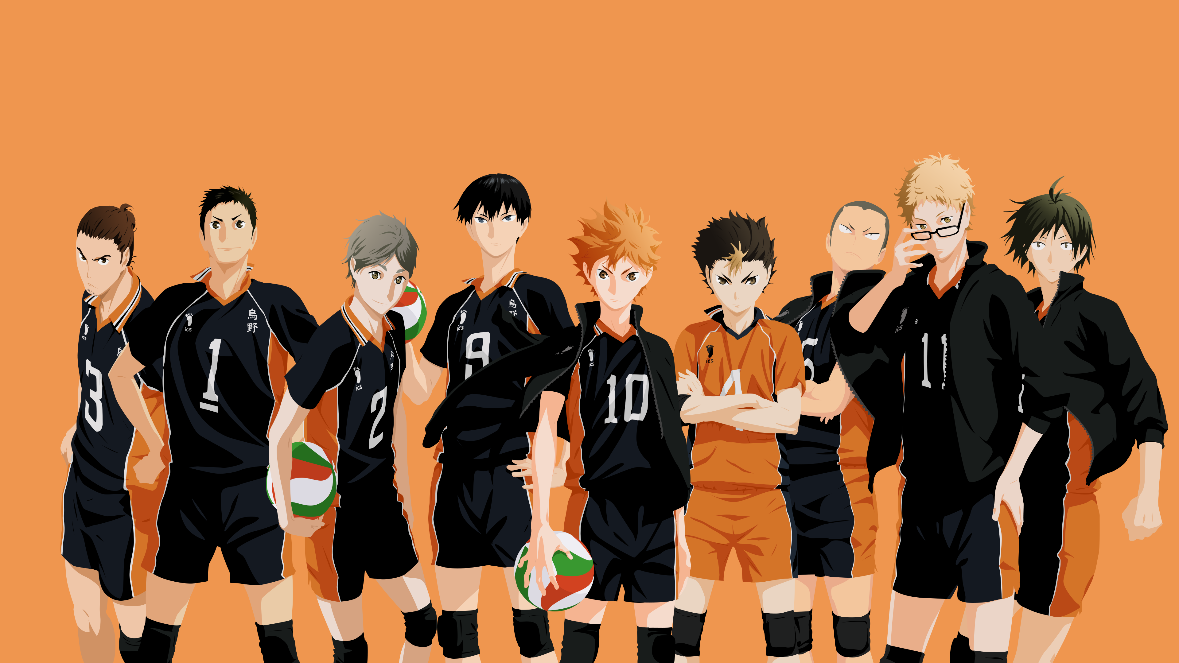 Wallpaper Dekstop Anime Team Cute Desktop Haikyuu