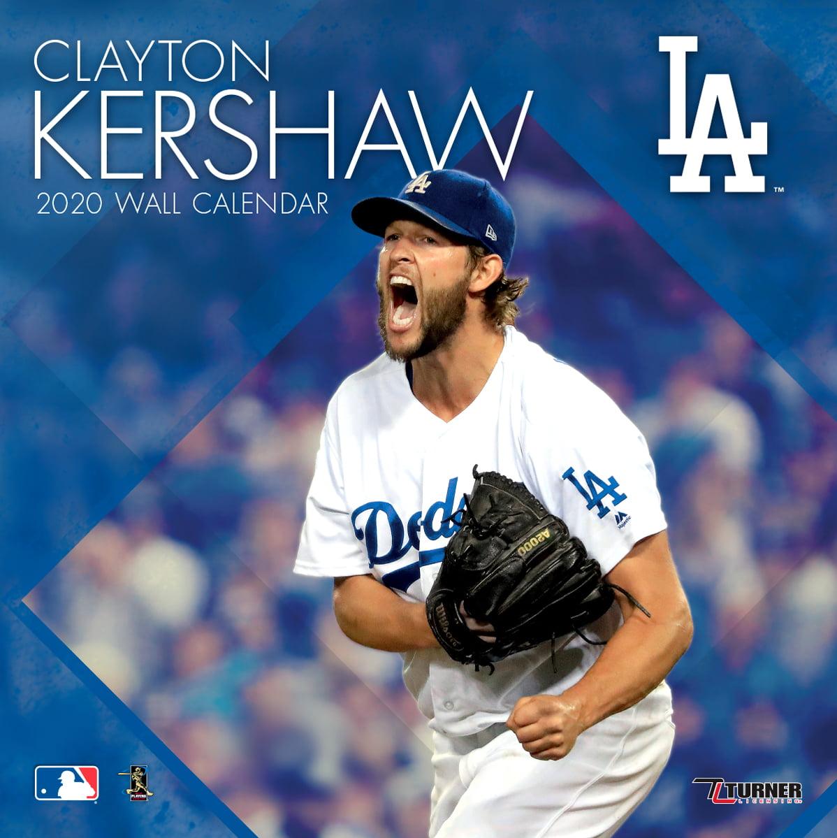 Los Angeles Dodgers Clayton Kershaw Player Wall