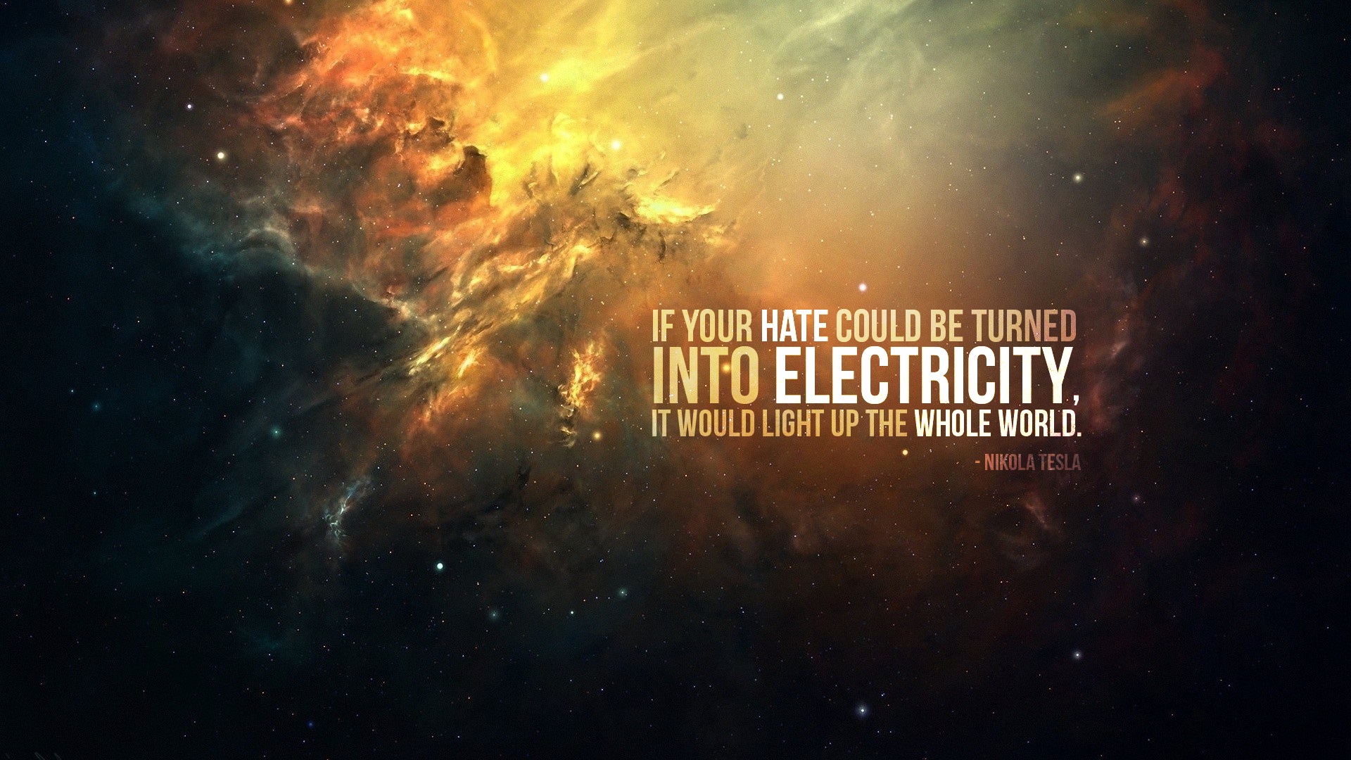 Nikola Tesla Quote HD Wallpaper Id