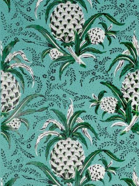 Vintage Pineapple Wallpaper Patterns Pineapples are so hokey used