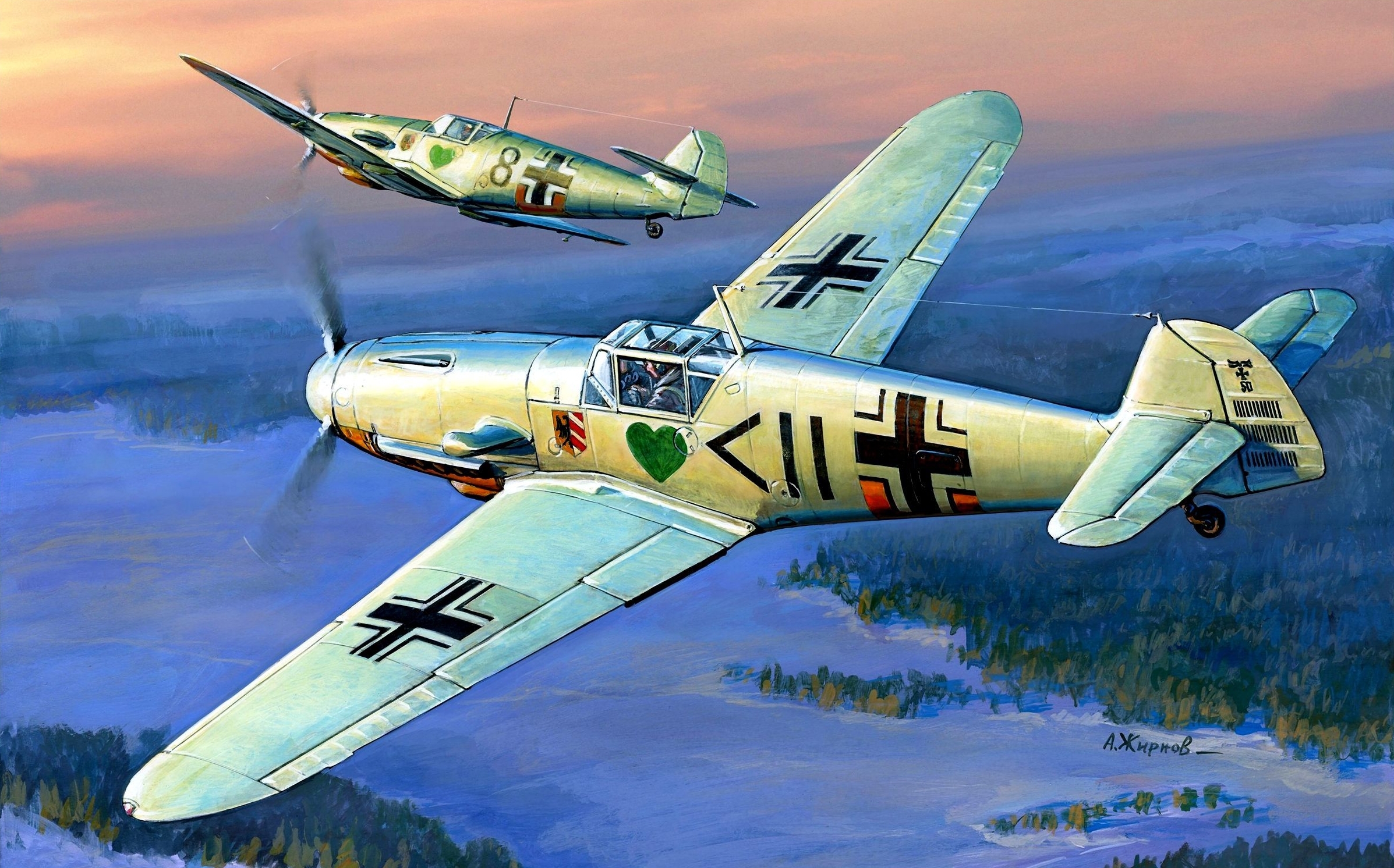 Bf 109f2 Messerschmitt Luftwaffe Wallpaper
