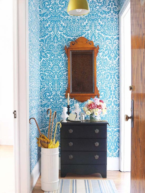Considering The Idea Of Adding Pattern To Your Home With Wallpaper