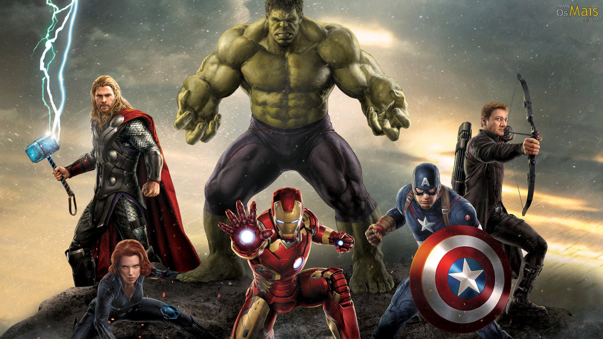 De Parede Avengers Papel Wallpaper