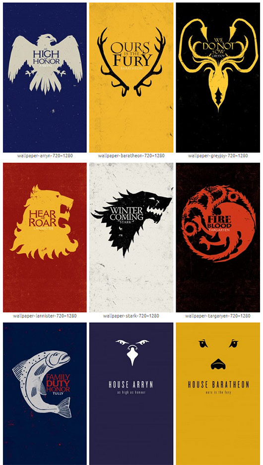 Game of Thrones Windows Phone Wallpapers 530x935