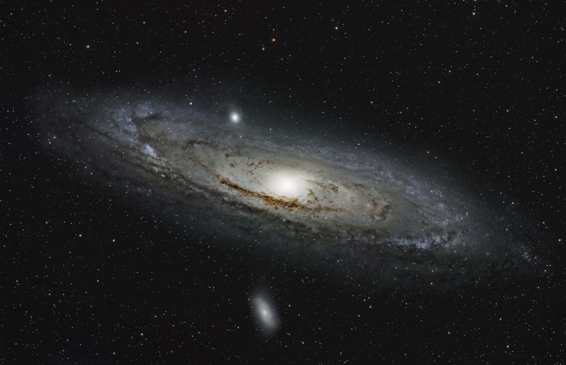 Andromeda Galaxy 4k Wallpaper Helt Gratis
