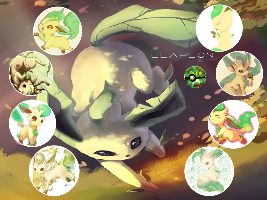 Leafeon Wallpaper By Tigercubby