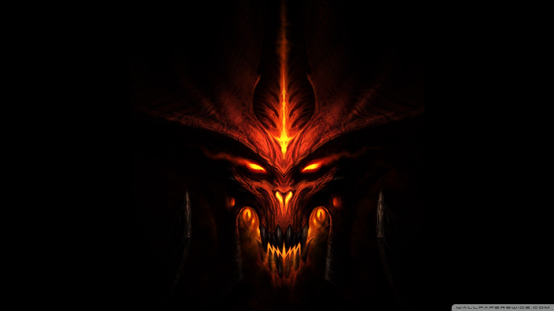 Diablo Fiery Wallpaper