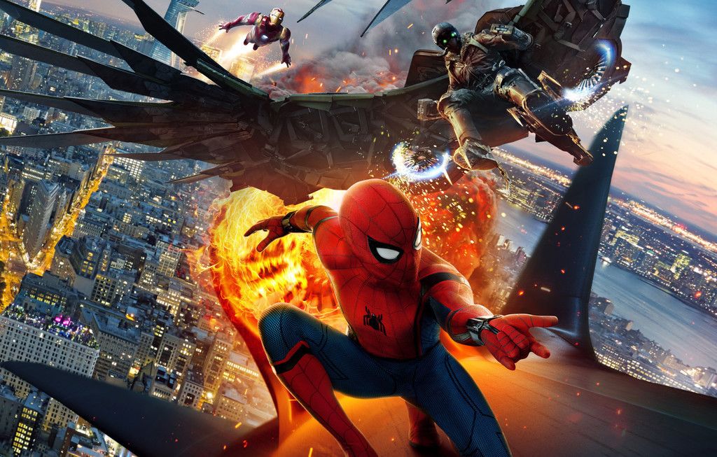 Spider Man Homeing Movie Poster Iron