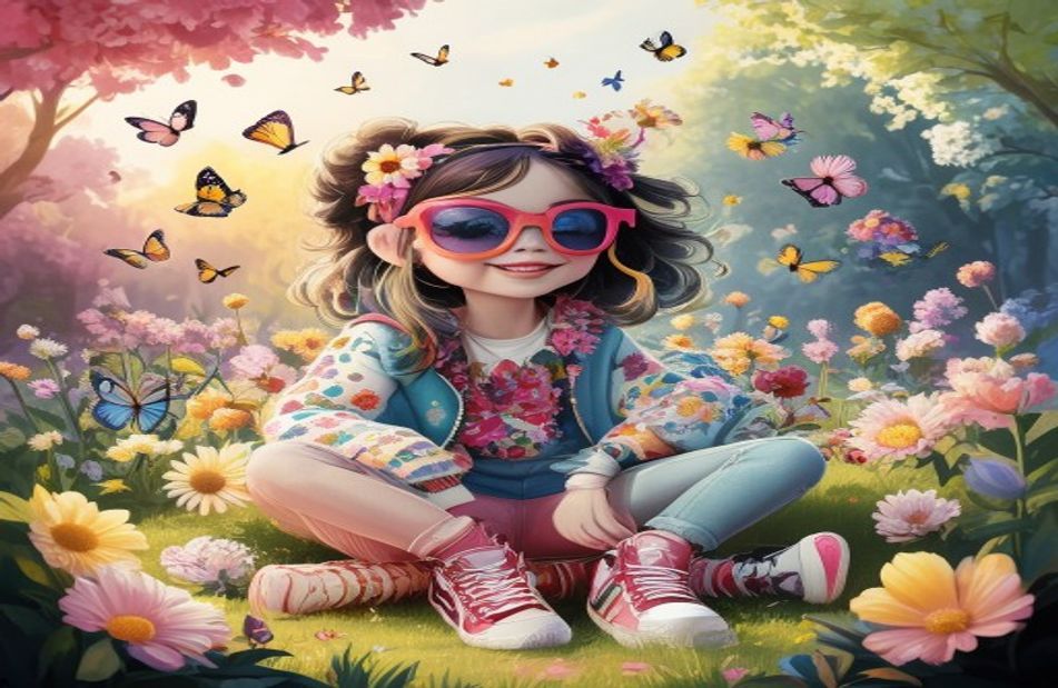 Cute Teen Girl Wallpaper