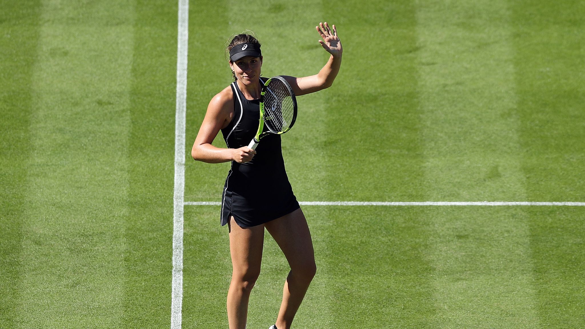 Johanna Konta Eases Into Eastbourne Third Round With Wallpaper