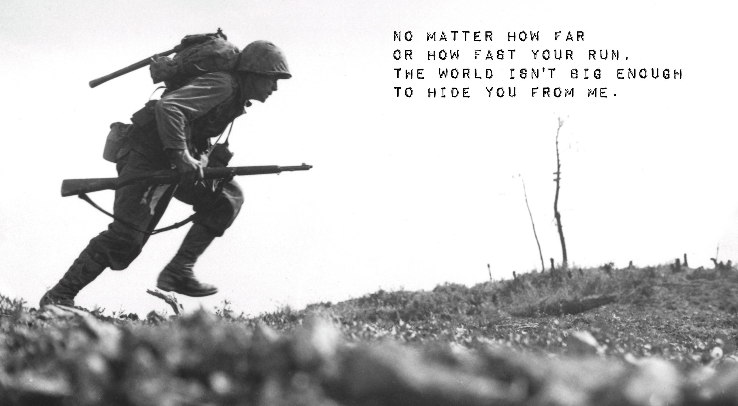 Army Quote Soldier World War HD Wallpaper