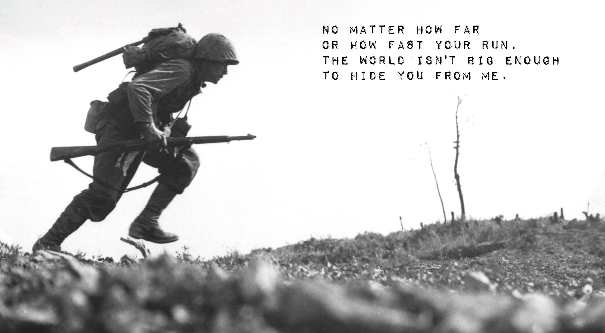 Army Quote Soldier World War Hd Wallpaper