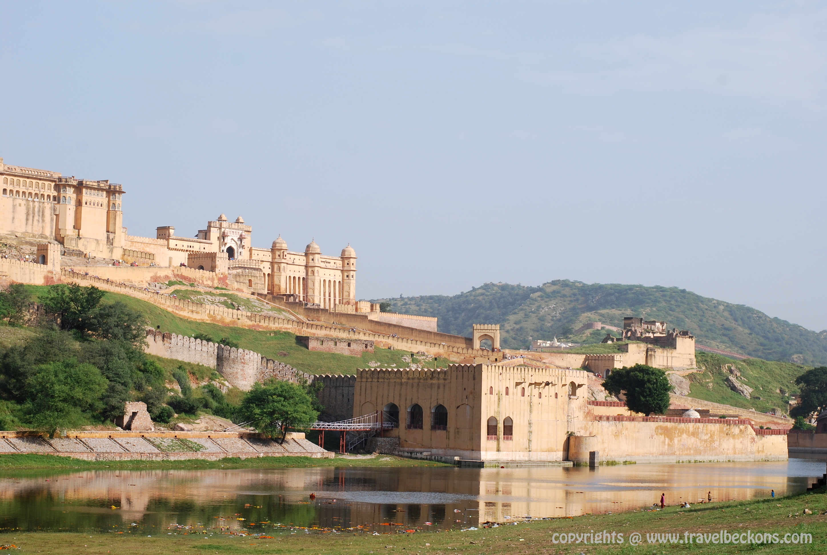 The Amber Fort Is Situated About Km From Jaipur