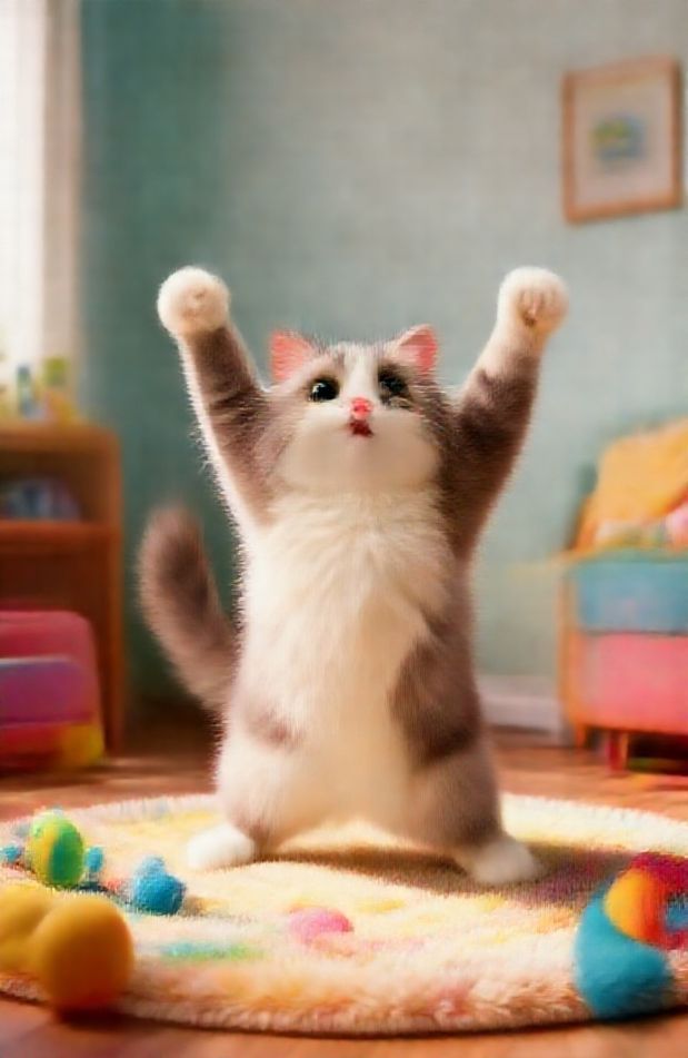 3d Cat Wallpaper