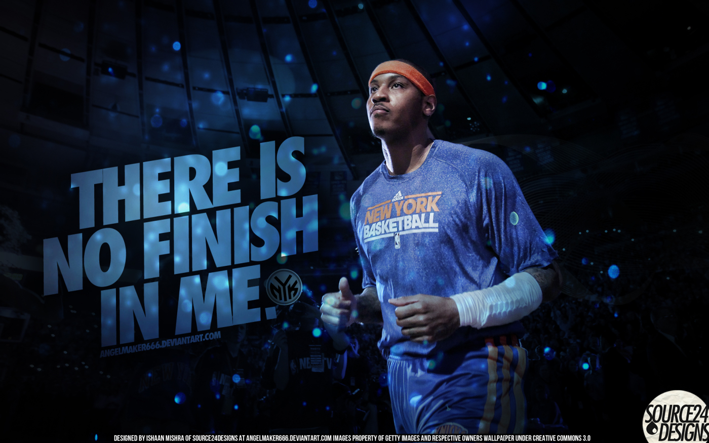 Carmelo Anthony Wallpaper Knicks 141170 1400x875