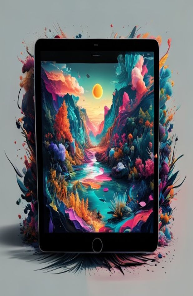 Broken iPad Wallpaper