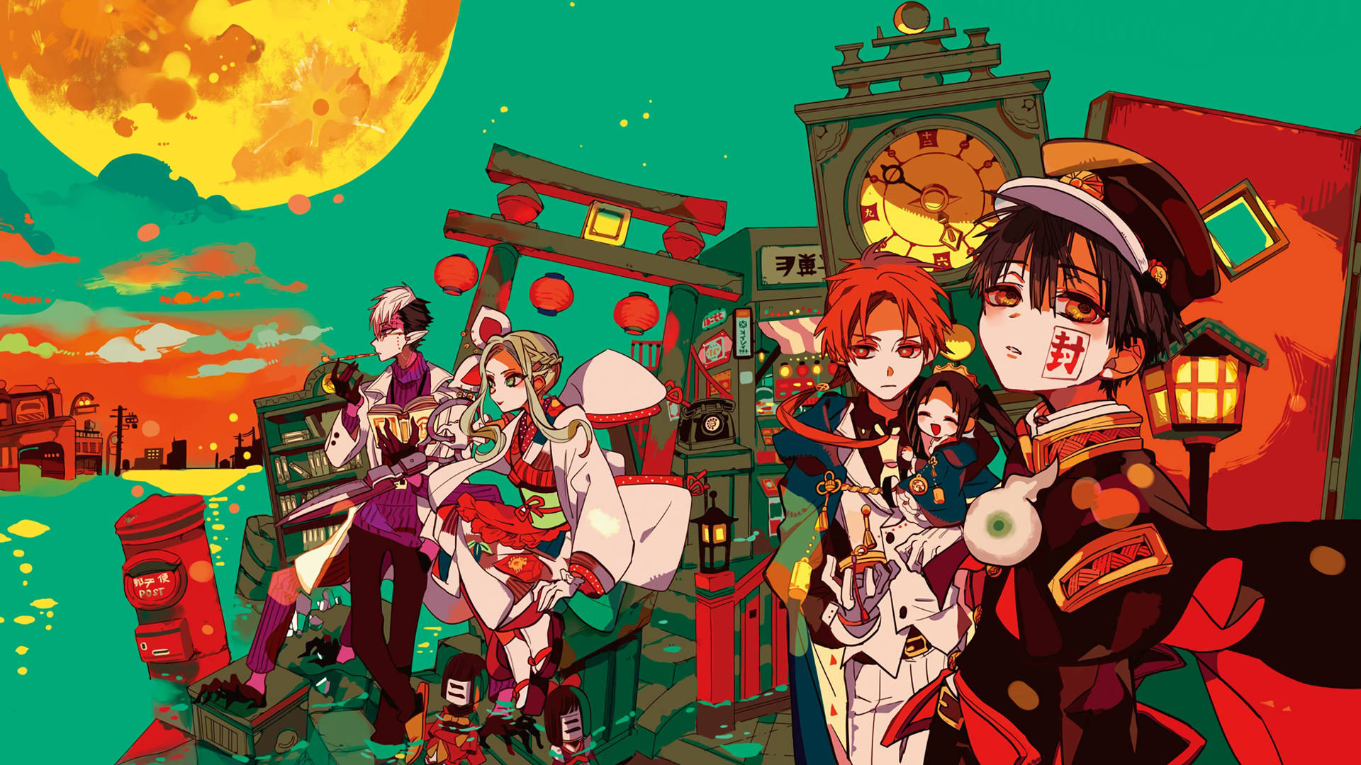 Hanako Kun Desktop Wallpaper