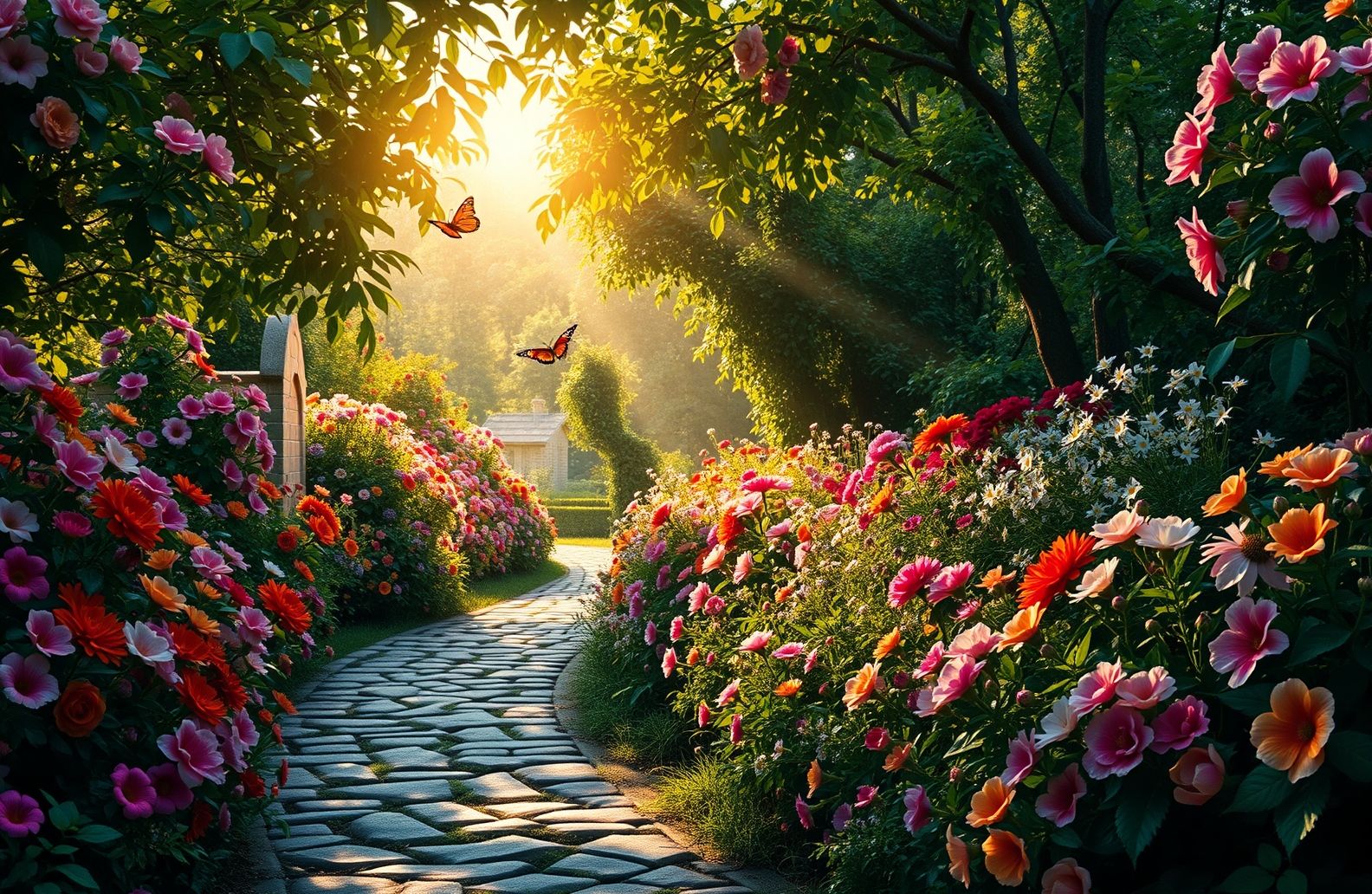 HD Garden Wallpaper