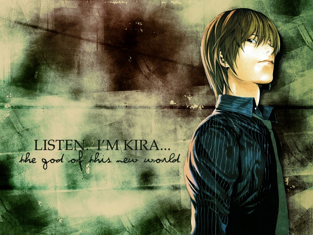 Light Yagami Insane Anime Characters Wallpaper
