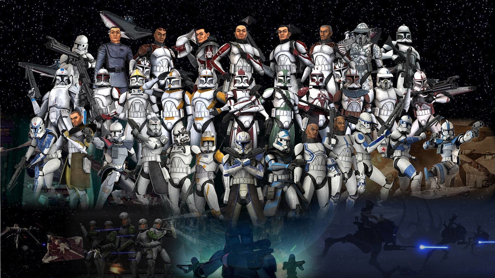 Star Wars The Clone Wallpaper And Background Image