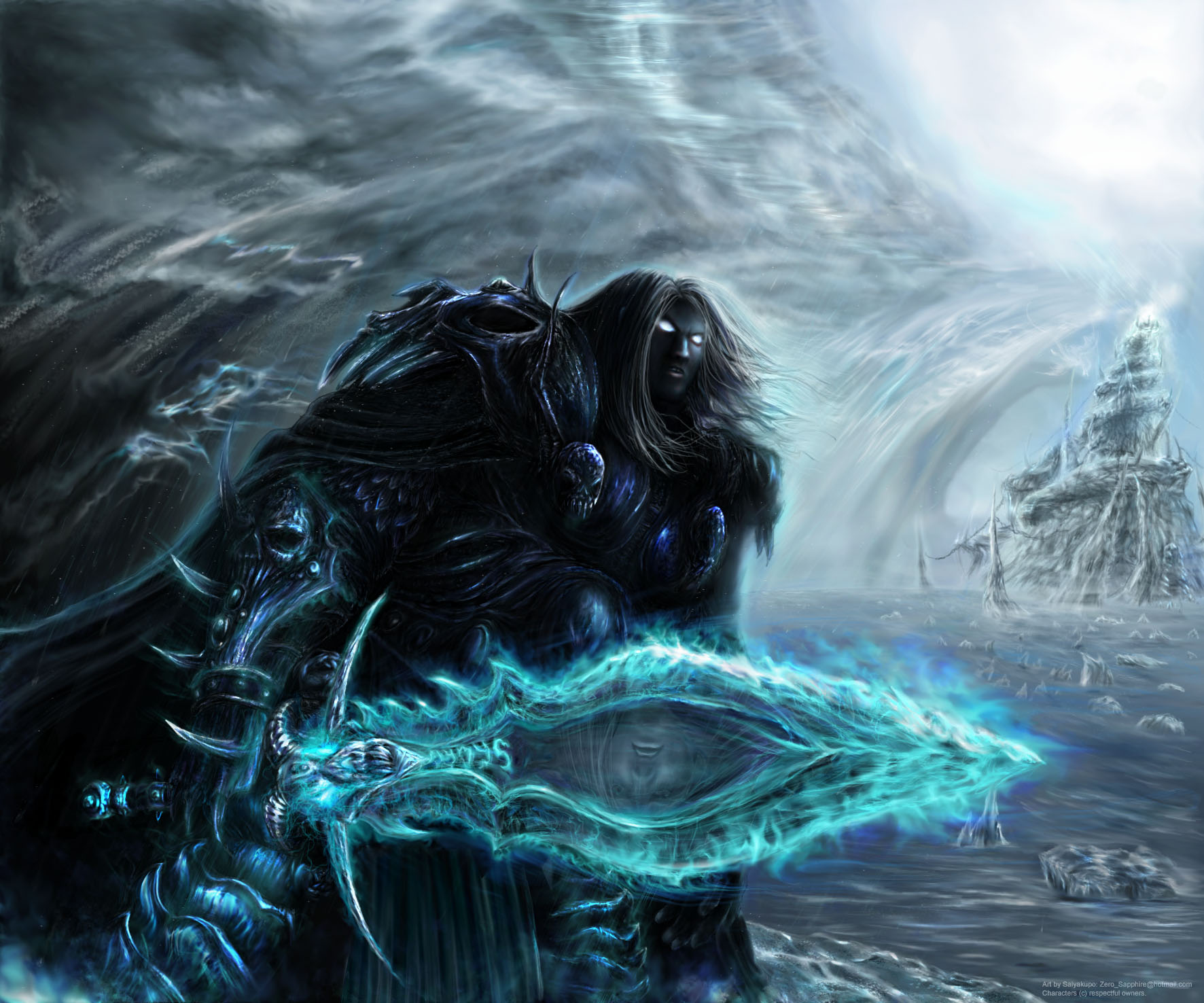 Arthas Frostmourne Warcraft Iii HD Wallpaper Games