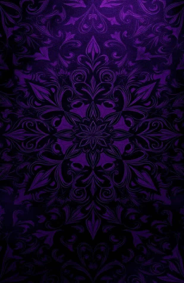 Purple And Black Wallpaper