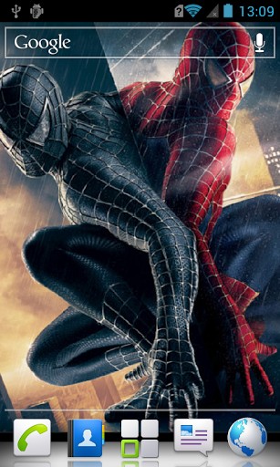 Bigger Spider Man HD Live Wallpaper For Android Screenshot