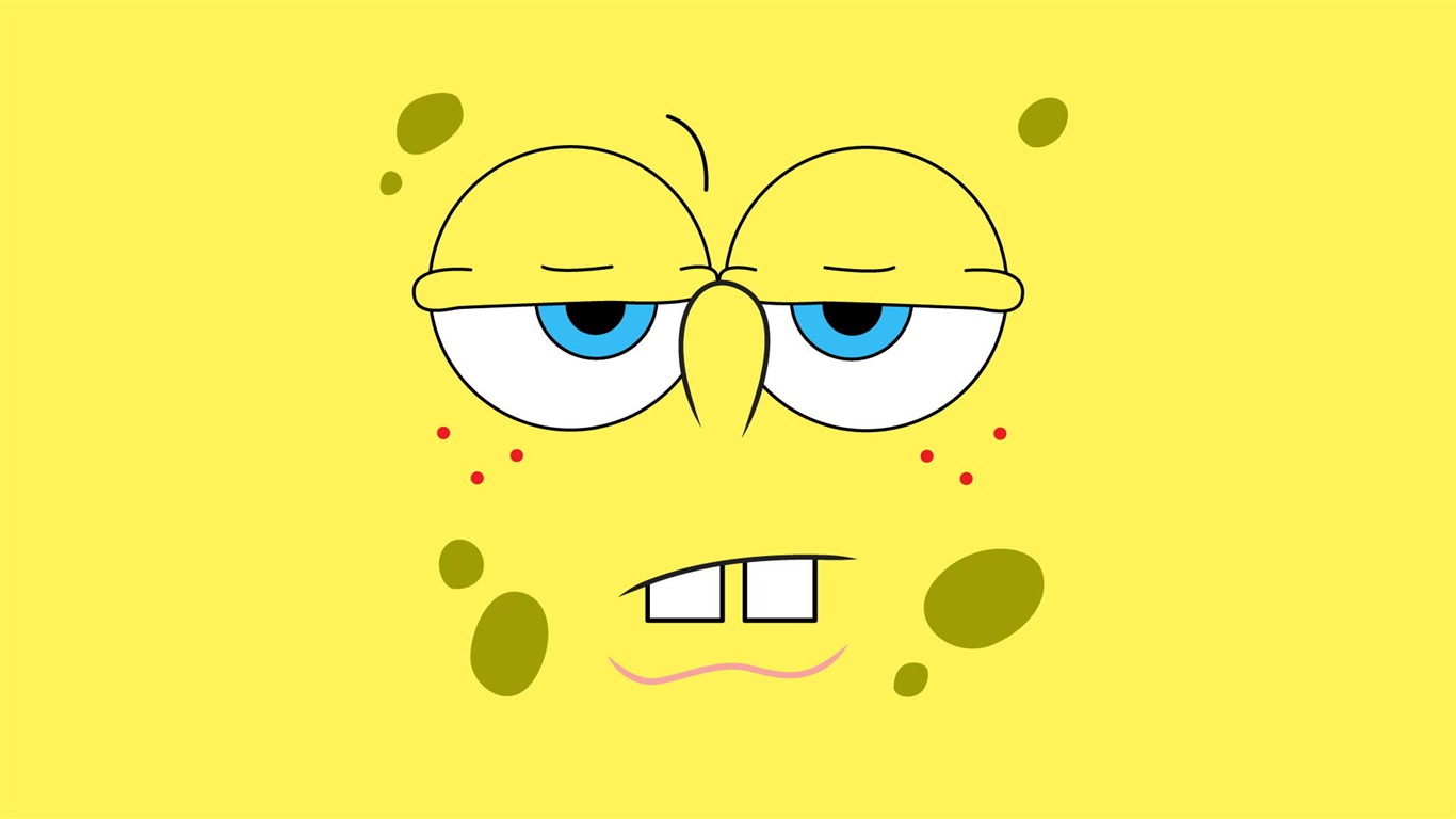 Spongebob Cartoon Characters Design Desktop Wallpaper