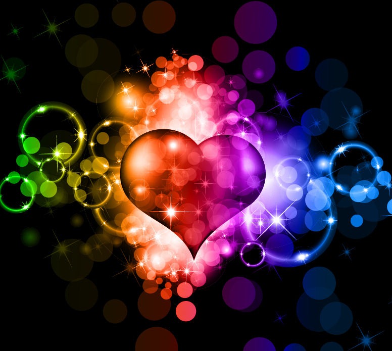 Colorful Background For Valentine S Day Abstract