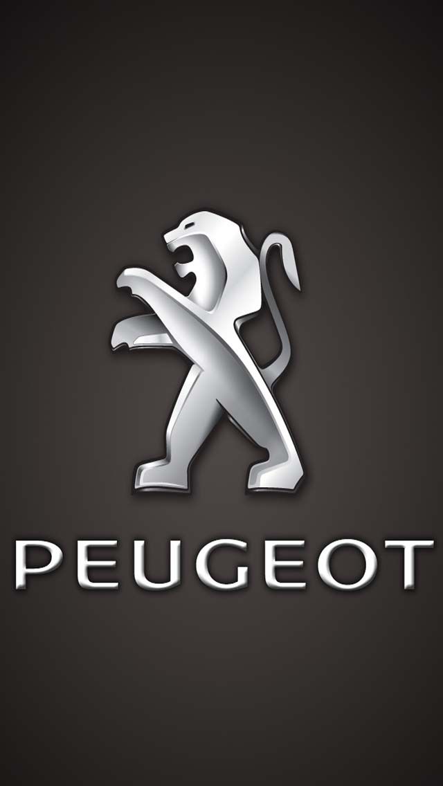Peugeot Logo Smartphone Wallpaper iPhone