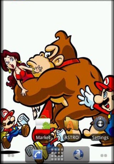 Super Mario Livewallpaper Android