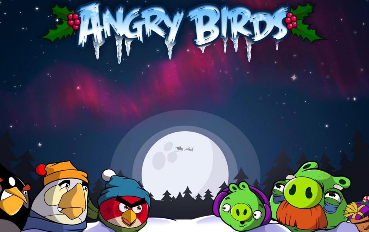 Angry Birds Seasons Wallpaper 3d