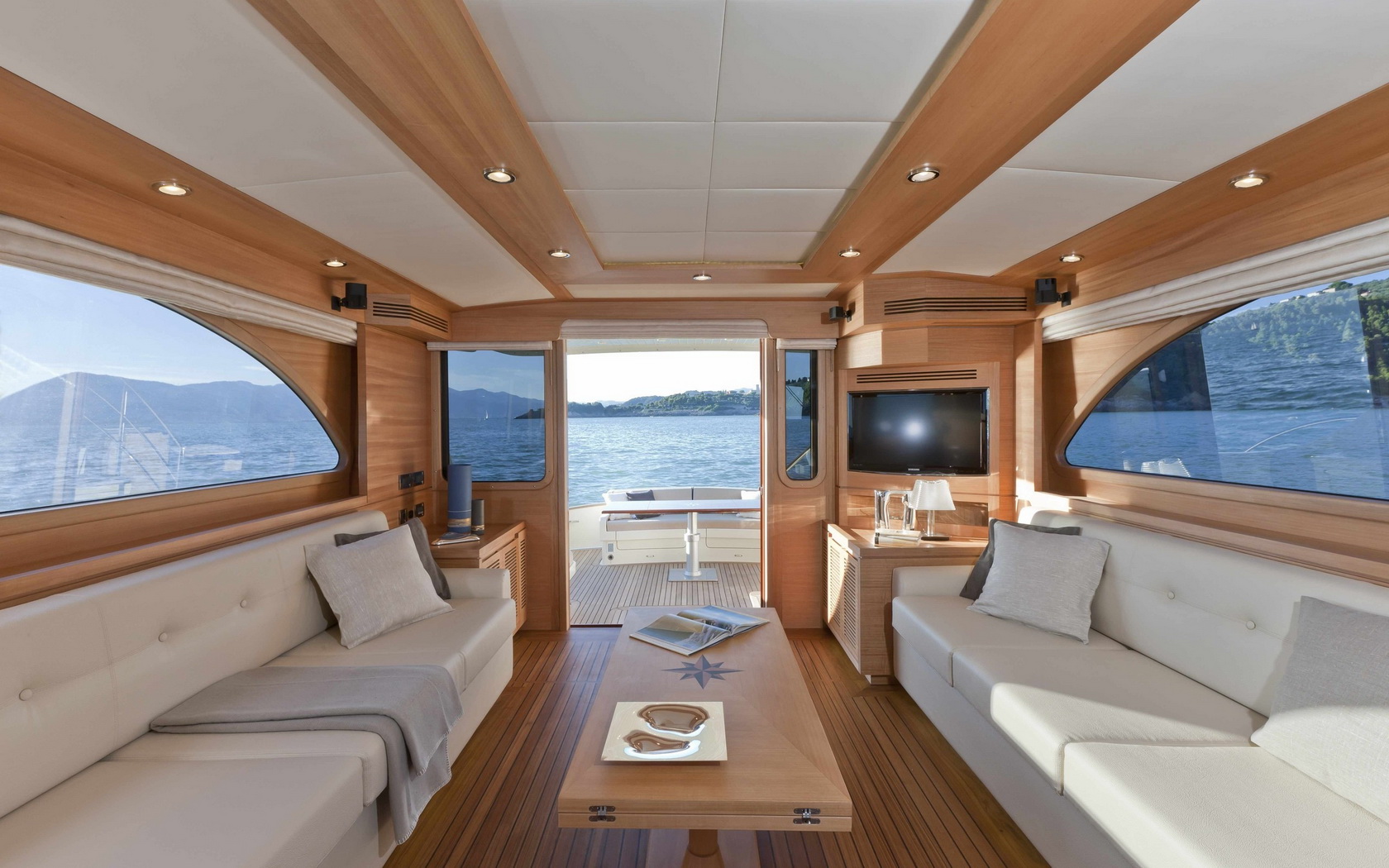 Interior Boat Wallpaper Background