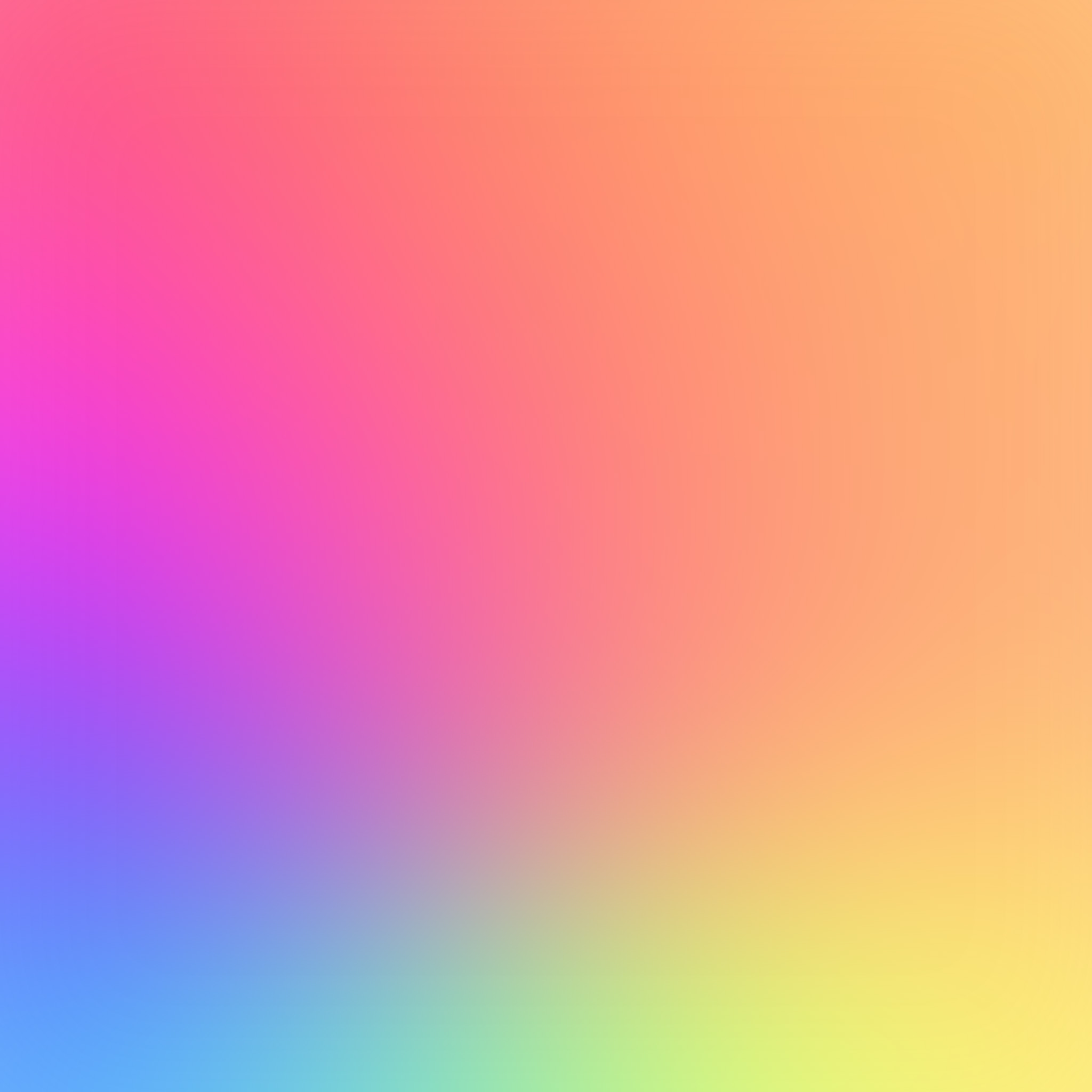 Rainbow Color Soft Gradation Blur iPad Air Wallpaper