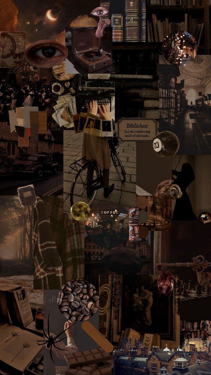 Dark Brown Aesthetic Wallpaper