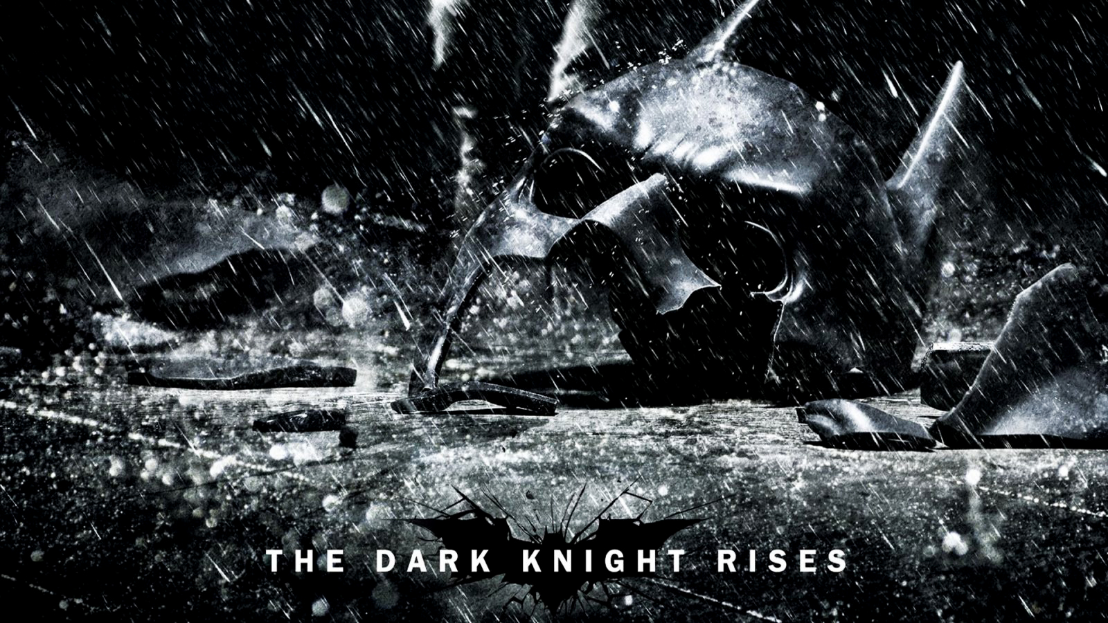 Dark Knight Rises Broken Batman Mask End Of The Legend HD Wallpaper