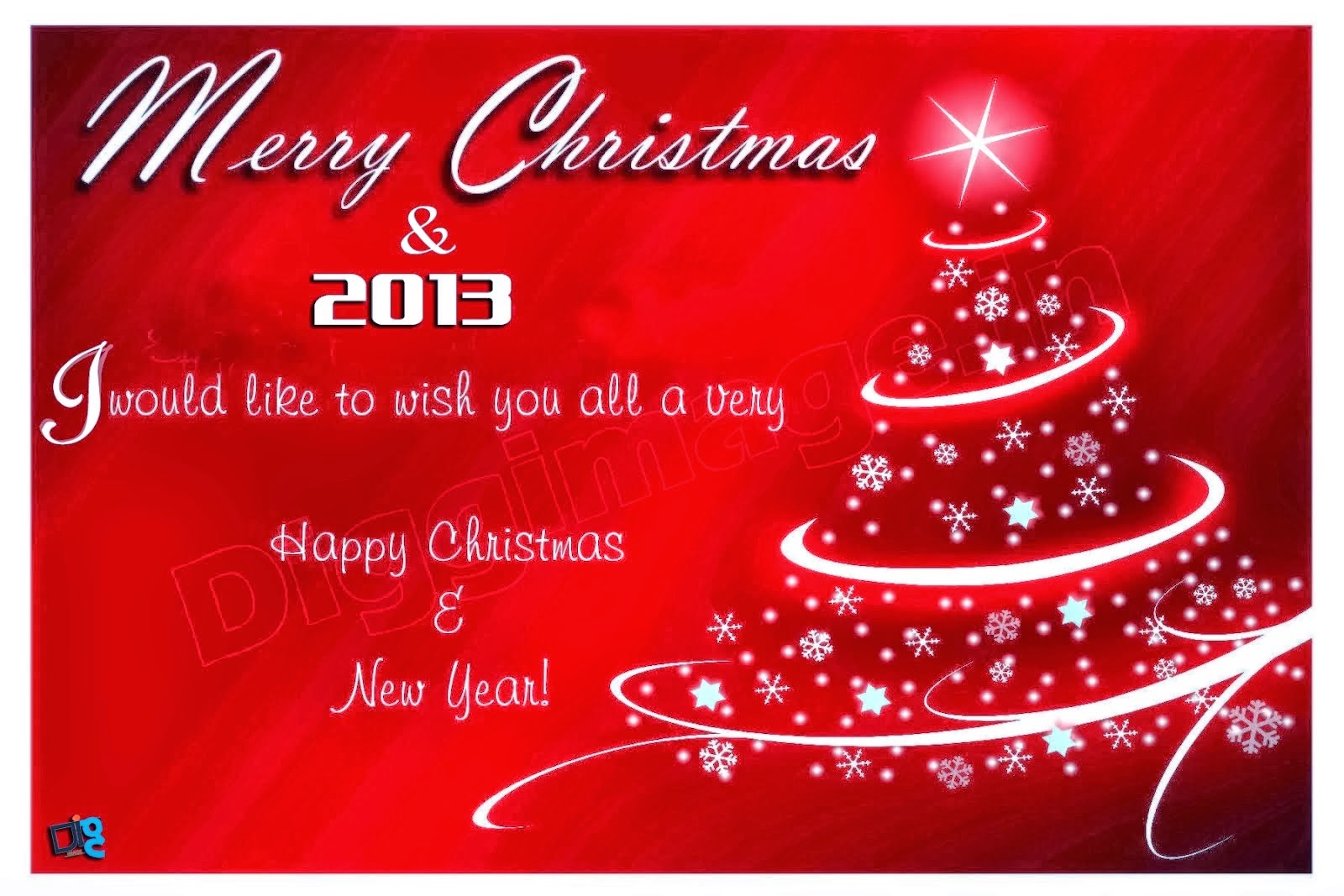 Merry Christmas Greetings HD Wallpaper