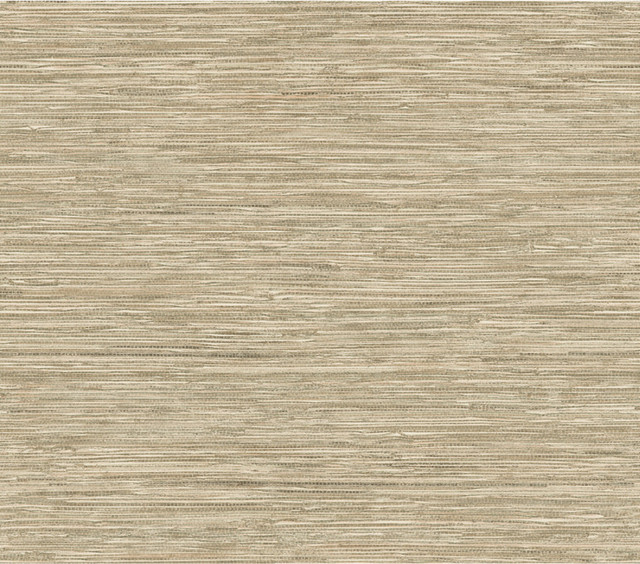 Horizontal Grass Cloth Wallpaper contemporary wallpaper 640x564