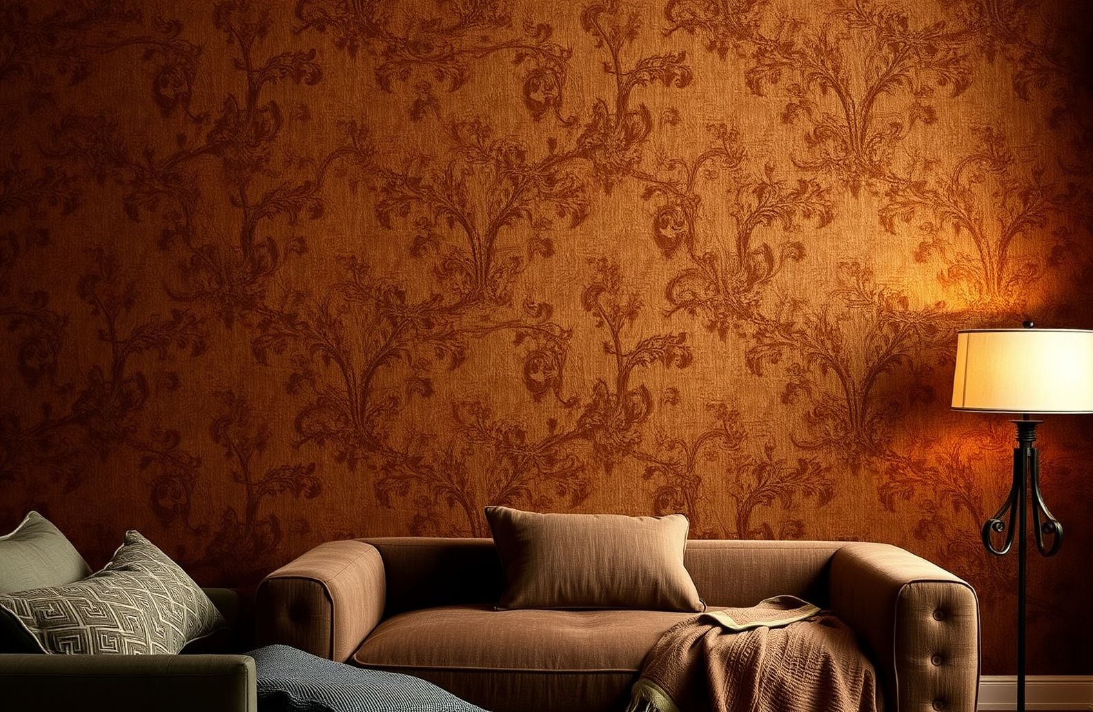 Dark Brown Wallpaper