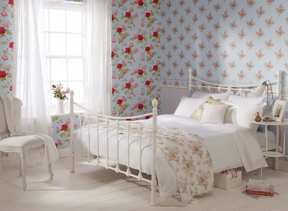 [46+] Shabby Chic Wallpaper Borders on WallpaperSafari