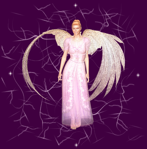 Purple Angel Animated Angels Fan Art
