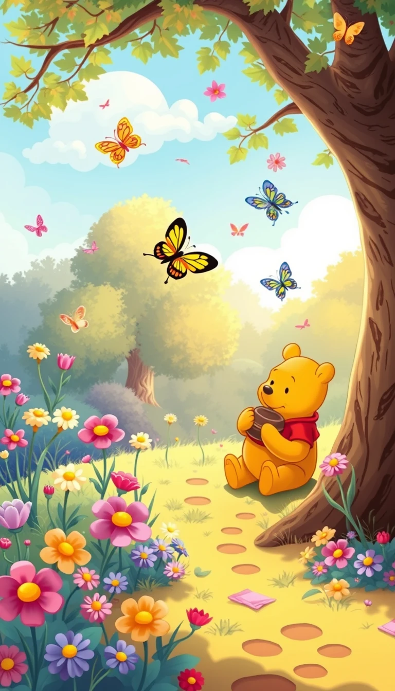 download-pooh-mobile-wallpaper-by-juliaj-on-wallpapersafari
