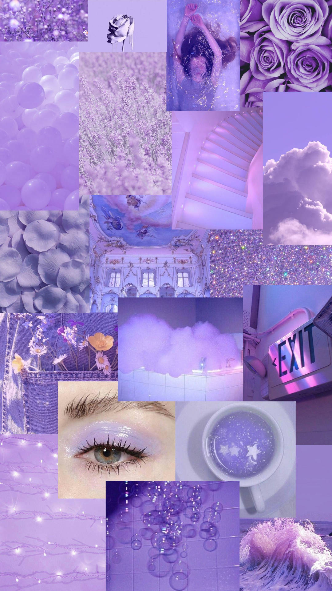 Light Purple Aesthetic Wallpaper